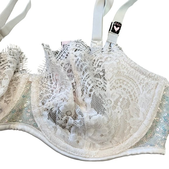 Victoria's Secret Dream Angels Push-Up 34D Sequin Embellished Bra - Picture 4 of 4